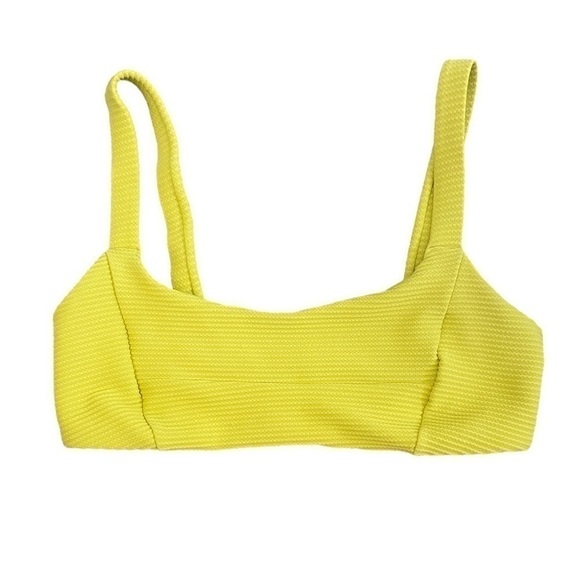 NWT L*SPACE Eco Chic Jess Top Apple Green - Picture 3 of 6